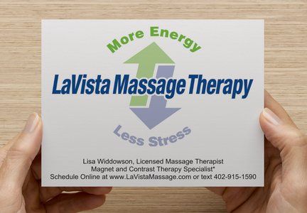 Massage Magnet Stone Marble LaVista Nebraska Lisa Widdowson 402-915-1590 LMT